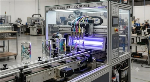 Glass numérique sɛbɛnni: UV Glass imprimante Technologie, Cost & Machine Guide